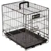 Flamingo Ebo 517583 Cage métallique Taupe XL 70 x 109 x 77 cm