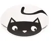 Flamingo - Kattenvoerbak Guus - Wit - 13 x 13 x 1.5 cm