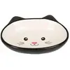 Flamingo - Kattenvoerbak Isa - Zwart/ Wit - 14 x 12.5 x 3.5 cm