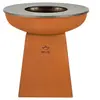 White Fire 3165113 Braséro/Plancha en Acier Corten-D102xm