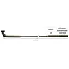 Sapim Spaak 14-266 CX-Ray plat zilver met nippel (20st)