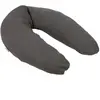 Doomoo Basics Comfy Big - Voedingskussen - Biokatoen - 190cm - Tetra Grey