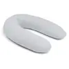 doomoo Coussin de maternité Twisty, Pearl Grey
