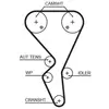 GATES Kit de distribution pour PEUGEOT: 207, 307, Partner, 301, 206, 1...