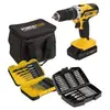 Powerplus - Perceuse à percussion à batterie 20 v avec 52 cc powx00840
