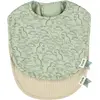 Trixie Lot de 2 bavoirs de naissance Daring Dino