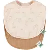Trixie Lot de 2 bavoirs de naissance Rosy Rabbit