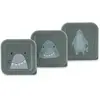 Trixie Lot de 3 boîtes à goûter Mr. Shark