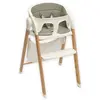 Chaise haute évolutive Grow With Me Pure white