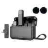 Pack de 2 microphones cravate sans fil Movin Photo Noir