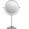 Miroir sur pied double face grossissant Haepi Hi-Bella Argent