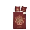 Warner Bros Parure de Lit Enfant Harry Potter - Rouge - 140x200 cm - Label Oeko Tex