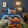 Dragon Ball Z - Parure de Lit Enfant Coton Manga Housse de couette 140...