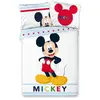 AYMAX Parure de lit simple- Mickey debout - 140 cm x 200 cm