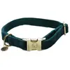 Kentucky Honden band velvet emerald M'36-52cm - Hondenriem