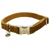 Kentucky Horsewear Dogwear Hondenhalsband Velvet - Mosterd M - 36-52cm - Hondenriem