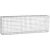 GARDENODE Gabion acier galvanisé L180 x H60 x Pr.30 cm tirants et crampons inclus