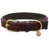 Kentucky Horsewear Dogwear - Hondenhalsband - Gevlochten Nylon Rood XXS/28CM - Hondenriem