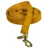 Kentucky Hondenlijn - Maat S - Velvet - Mosterd - Lengte 120 cm