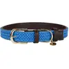 Kentucky - Hondenhalsband - Gevlochten Nylon Hondenriem - Oranje - Maat XL (71cm)