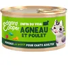 Edgard & Cooper Adult Morceaux en sauce sans céréales 85 g pour chat - agneau, poulet