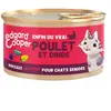 Edgard & Cooper Senior Morceaux en sauce sans céréales 85 g pour chat  - poulet, dinde
