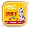 Edgard & Cooper Adult Pâté sans céréales 85 g pour chat - dinde, poule...