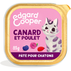 Edgard & Cooper Kitten Pâté sans céréales 85 g pour chaton - canard, poulet