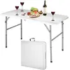 MaxxGarden Table de Camping Pliante 120x60x74 cm   avec poignée de Tra...