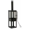 MaxxGarden Brasero Napoli Ø40x195 cm - Cheminée de jardin - Cheminée d...