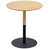 Table dAppoint Design Rhoda 40cm Naturel & Noir