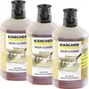 Lot de 3 nettoyants 3 en 1 pour bois KARCHER - 1L chacun