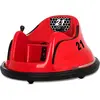 Merkloos / Sans marque 360° Bumper Car - Elektrische Botsauto Pera Rood