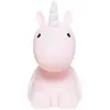 Kontiki Veilleuse Licorne LED Rose 17 cm