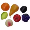 7 grands fruits en plastique - accessoire marchande