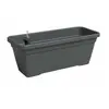 Jardinière - Plastique - Anthracite - Rectangulaire - L77,9 x P24 x H2...