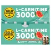GOLDNUTRITION L-Carnitine 3000 20 ampoules - Pastèque