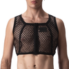 Crop Top Filet Many Noir noir S