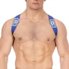 Harnais élastique Everette Bleu bleu M