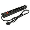 Phasak Multiprise Bns 1518 8 Prises Avec Interrupteur