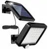 ENSOLEILLE Lumière solaire extérieure promotionnelle avec 56 capteurs de mouvement led, lampe de jardin solaire étanche IP65