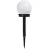 Ensoleille - Ensemble de 2 boules solaires led, éclairage extérieur, é...