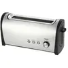 Grille-pain HAEGER Desayuno - 1000W en acier inoxydable à large ouverture