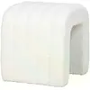 EBUY24 Colma pouf blanc.