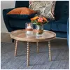 HOUSE NORDIC Table basse - Jammu - Bois de manguier - Ø 60 cm - Marron - Contemporain