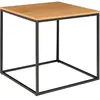House Nordic Table latérale Avery Chêne et noir