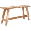 HOUSE NORDIC Banc en teck - BARCELONA - 90 cm - Bois massif - Marron - Adulte