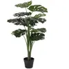 442809  House Nordic Plante artificielle Monstera 90 cm Vert