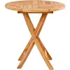 house nordic oviedo bistrotafel - teakhout - ø70 cm