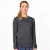 T-shirt manches longues femme Saysky Logo Pace Gris L